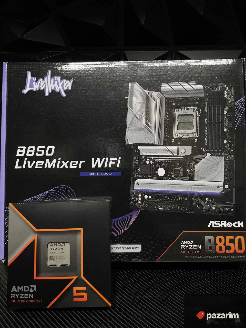 B850 LiveMixer + Ryzen 5 9600x 1