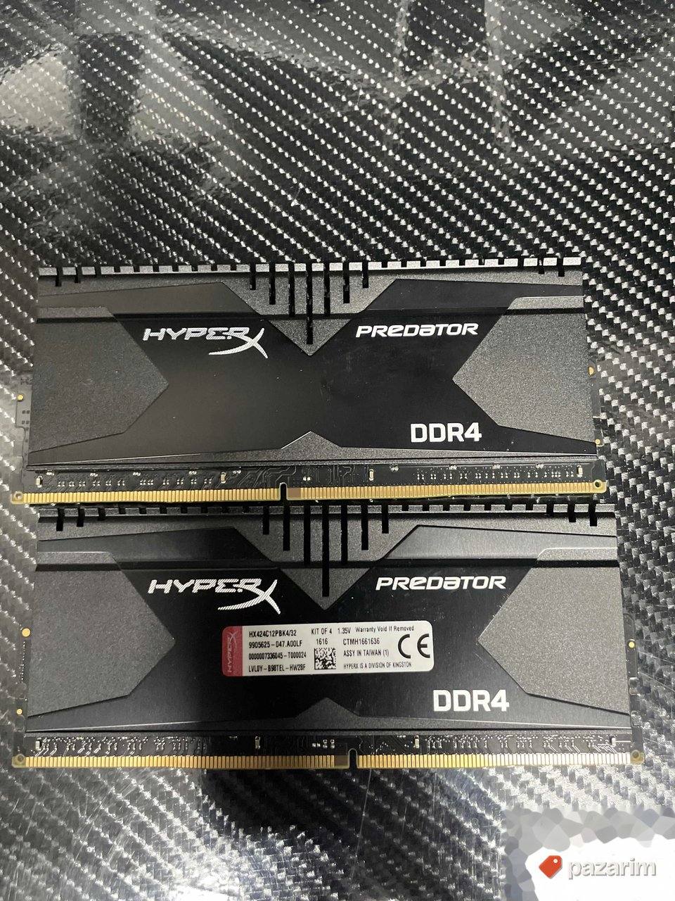 2x8gb Hyperx Predotor 2600 1