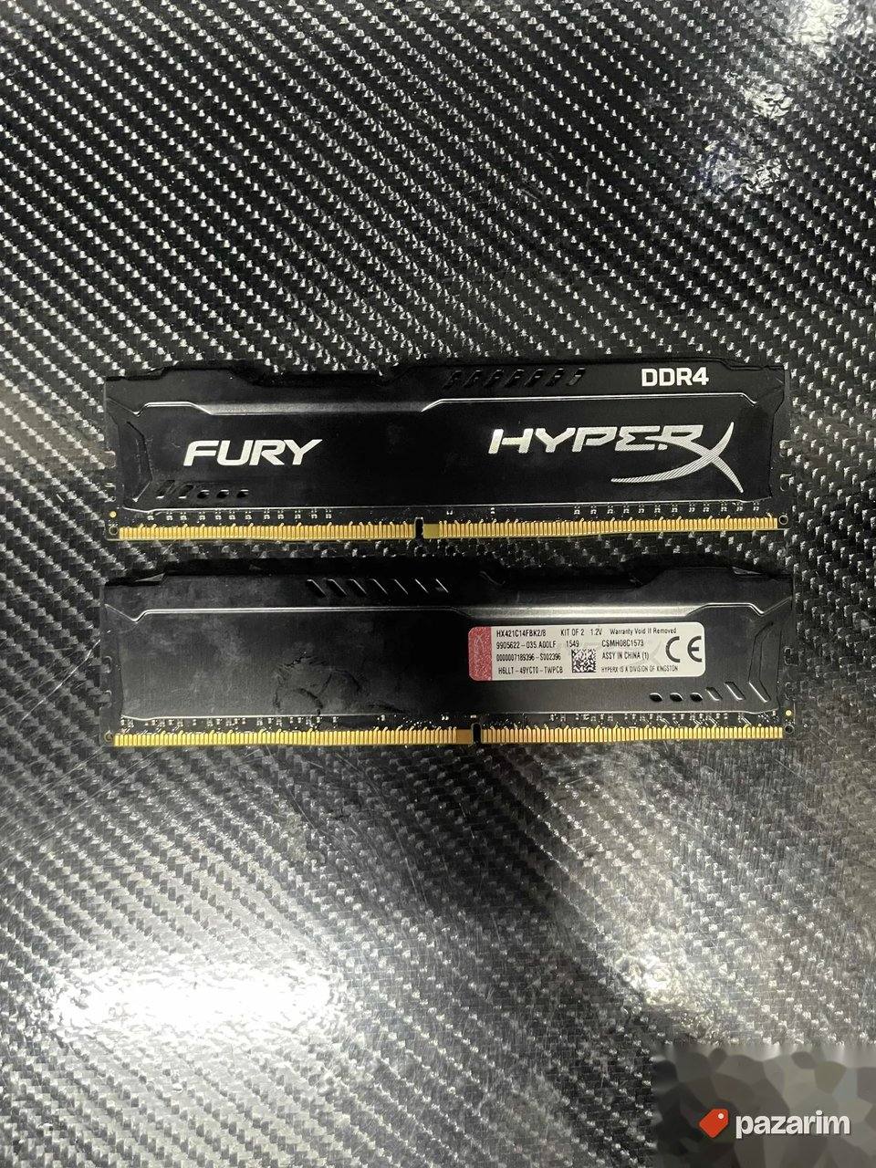 2x4gb Kingston fury hyperx 1