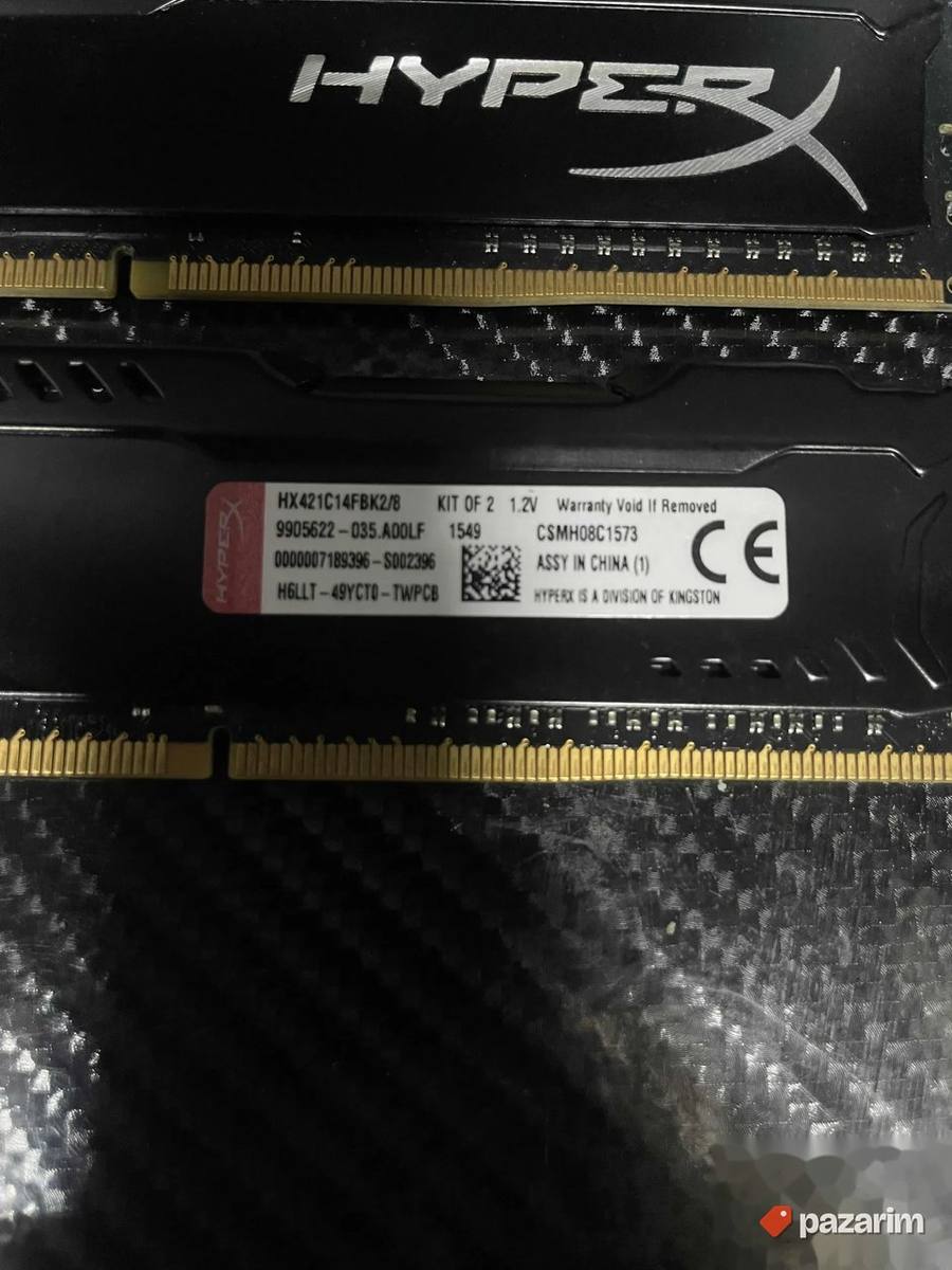 2x4gb Kingston fury hyperx 2