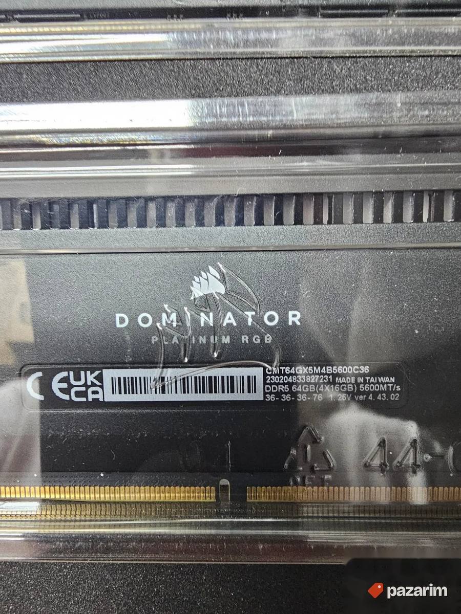 2x16gb 32gb Dominator 5600mhz ddr5 2