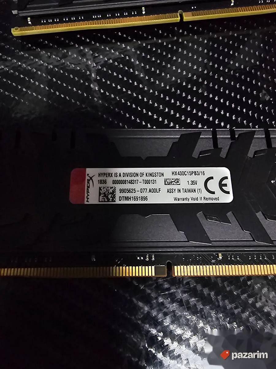 2x16gb HyperX Predator 3200mhz 2