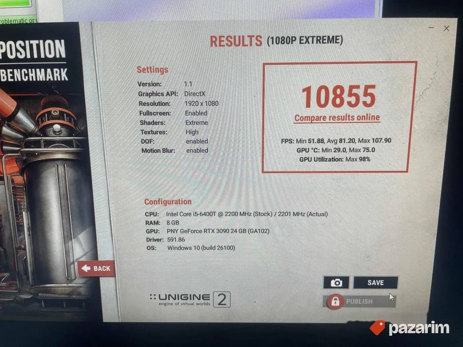Rtx 3090 24gb Pny 6