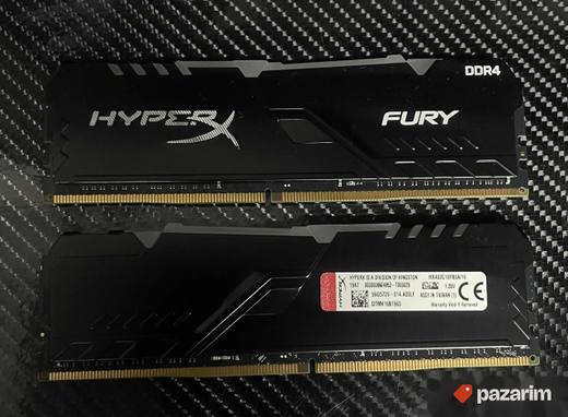 2x16gb 32gb ddr4 Kingston Fury rgb 3200mhz
