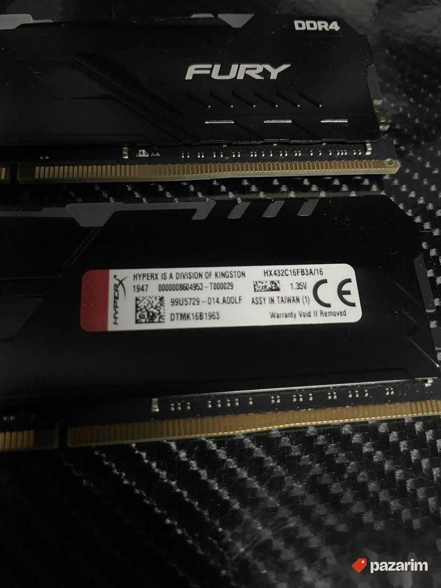 2x16gb 32gb ddr4 Kingston Fury rgb 3200mhz 2