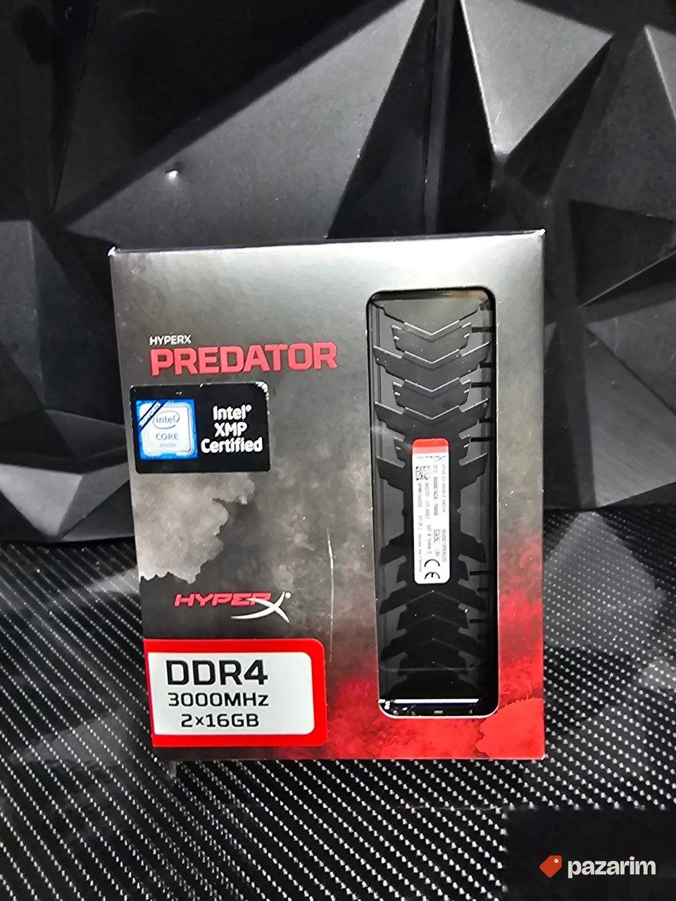 2x16gb HyperX Predator 3000mhz 1