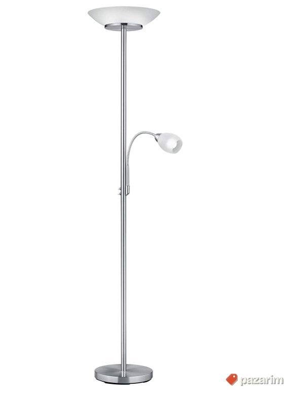 Podna Lampa Metal- Staklo 2x E27-1x E14 A+ - Reality Gerry 1