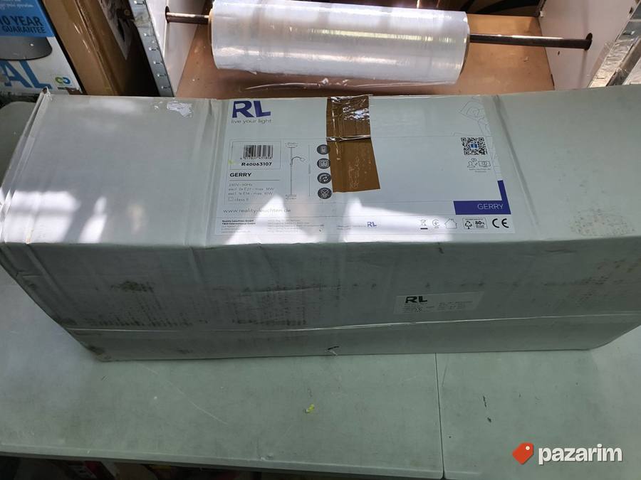 Podna Lampa Metal- Staklo 2x E27-1x E14 A+ - Reality Gerry 6