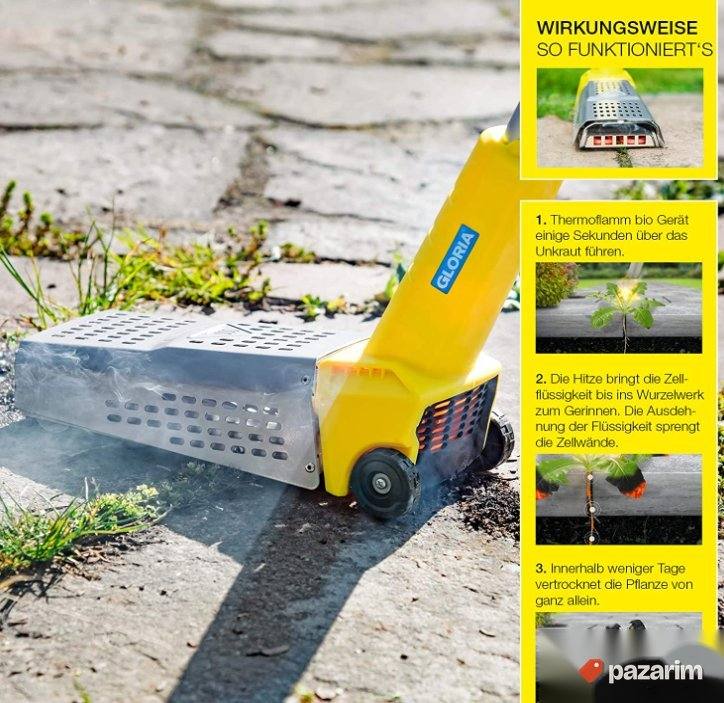 Ubica Korova- Elektro Masina za Uklanjanje Korova 1100W 8