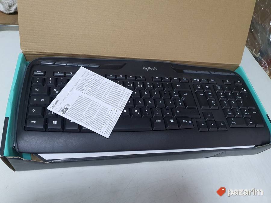 Bežična Tastatura i Miš MK330 (Crna) Nemacka- Logitech 4