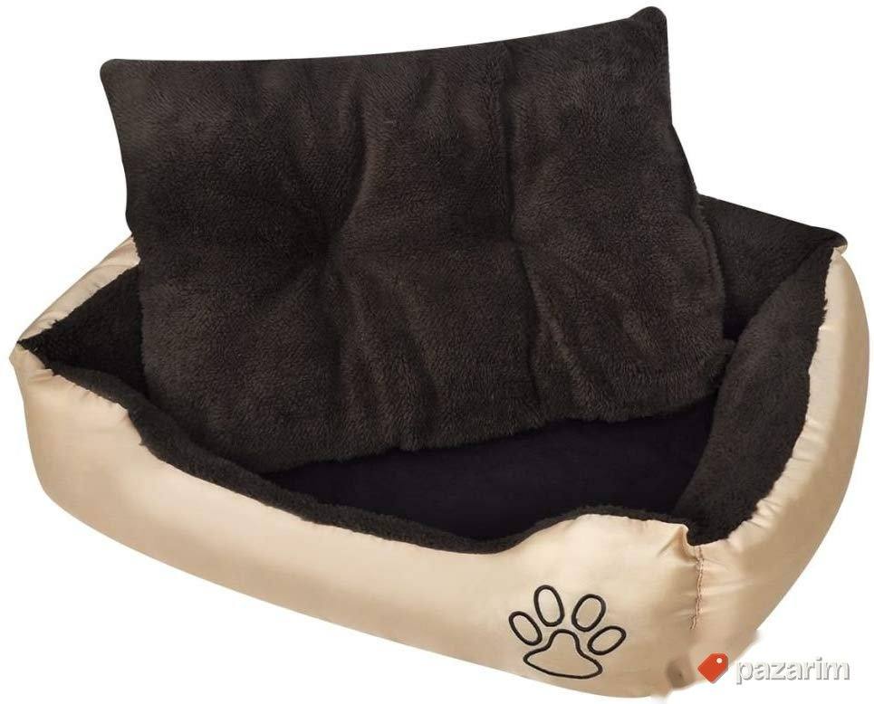 Krevet za Pse 50x38x17cm (Bez-Braon)- VidaXL 1