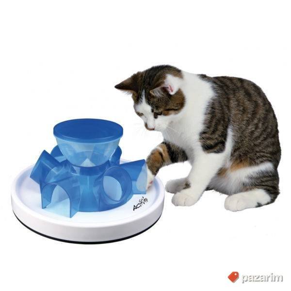 Hranilica+Trening Za Macke Trixie Cat Activity Tunnel Feeder 1