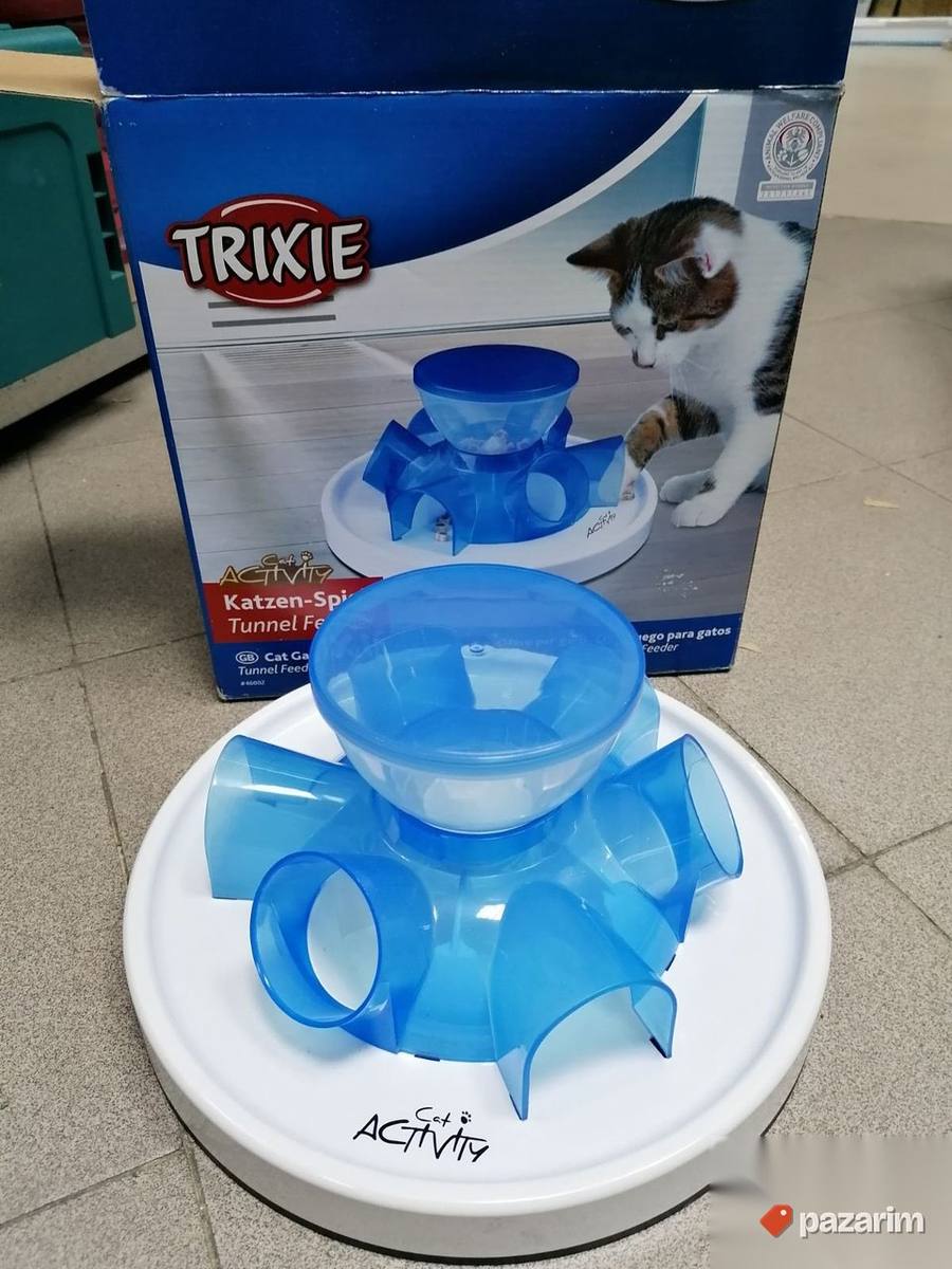 Hranilica+Trening Za Macke Trixie Cat Activity Tunnel Feeder 4