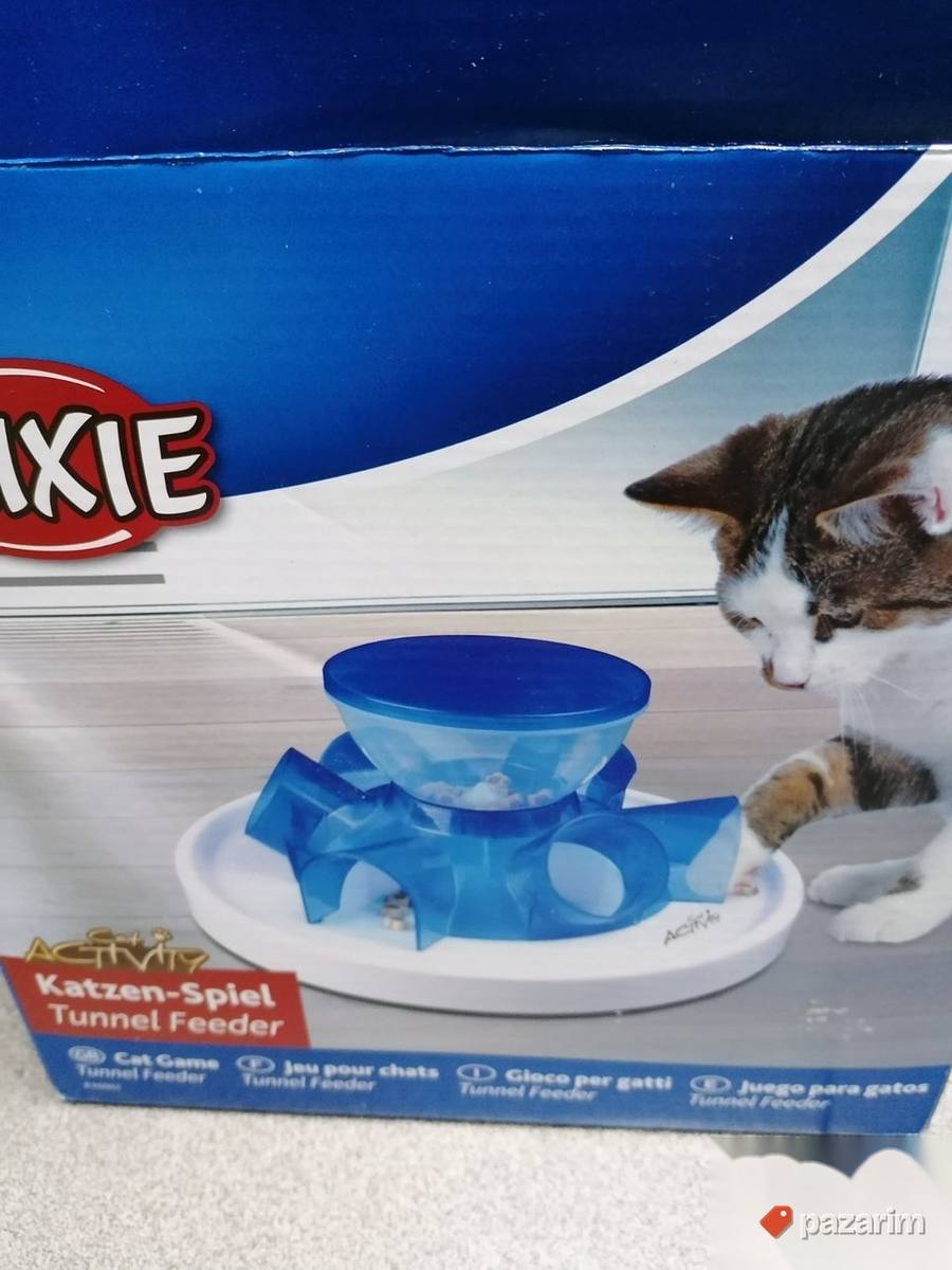 Hranilica+Trening Za Macke Trixie Cat Activity Tunnel Feeder 5