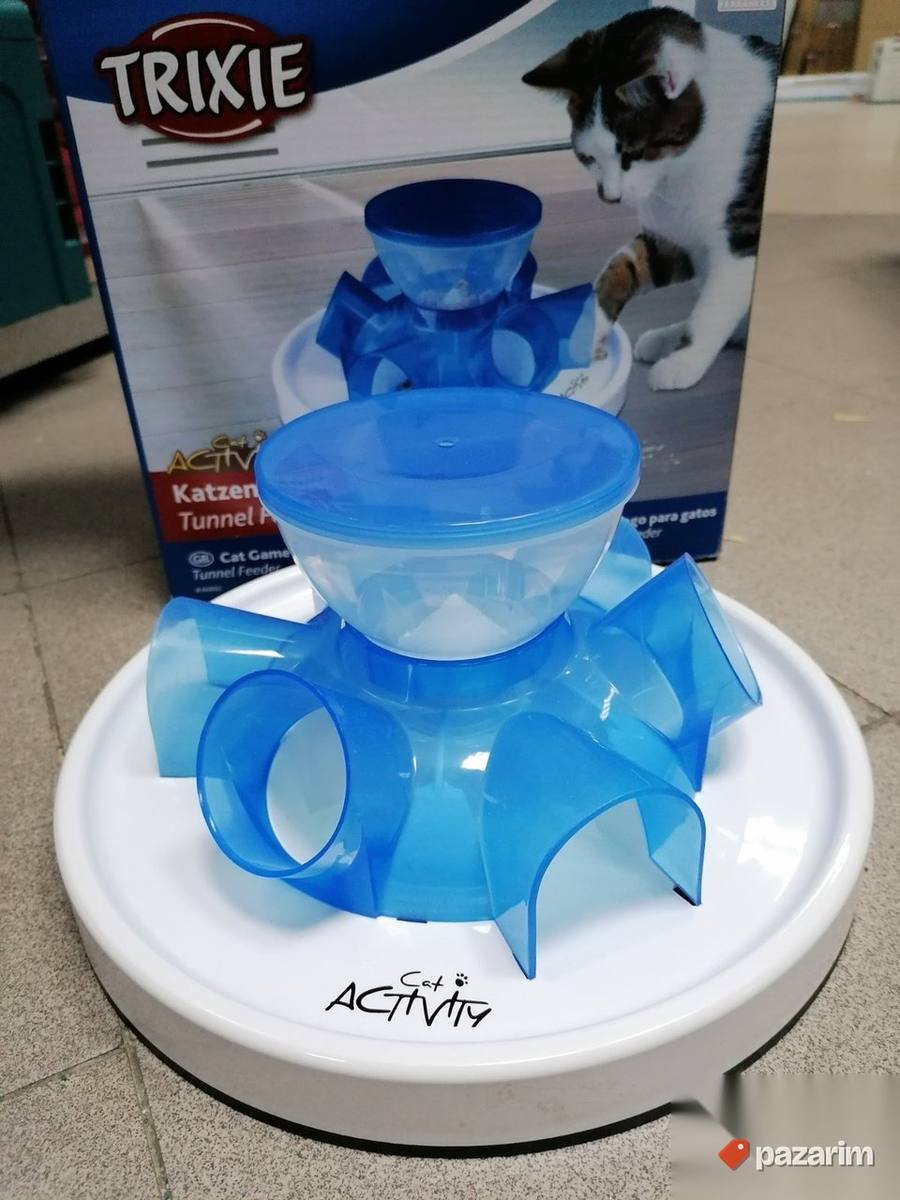 Hranilica+Trening Za Macke Trixie Cat Activity Tunnel Feeder 6