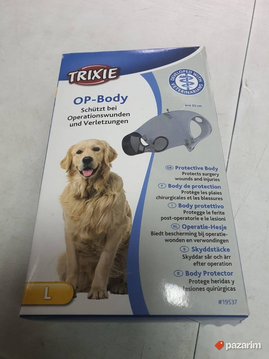 Odeca za Pse- Duks 55cm ( Sivi )- Trixie Hirurški prsluk 4