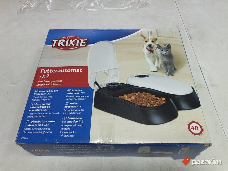 Automatska Hranilica 2 pregrade 27x24x7cm - TRIXIE 3