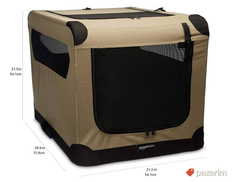 Prenosiva Kucica za Pse 76x54x54cm - Amazon Basic 5