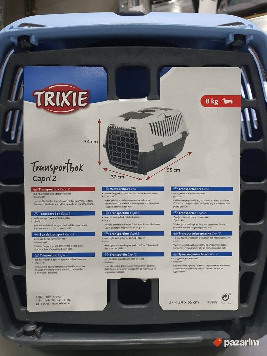 Transporter za Pse i Macke 37x34x55cm Capri 2 - Trixie 7