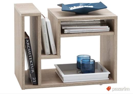 Stocic Polica 60x48x40cm Hrast Boja-Fritz