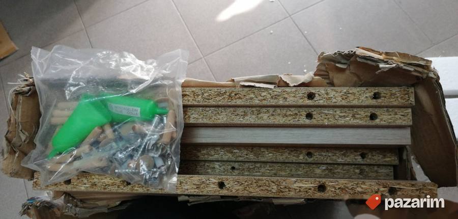 Stocic Polica 60x48x40cm Hrast Boja-Fritz 2
