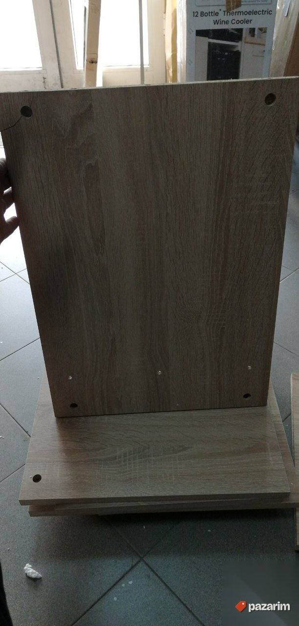 Stocic Polica 60x48x40cm Hrast Boja-Fritz 3