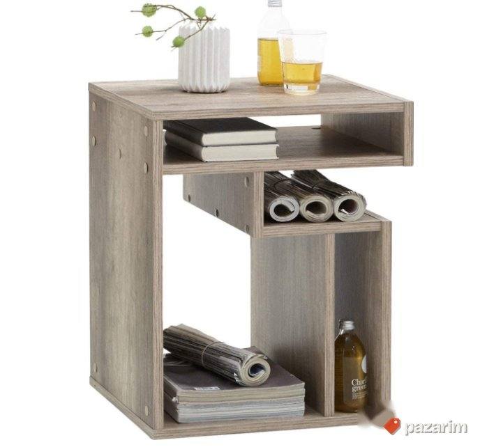 Stocic Polica 60x48x40cm Hrast Boja-Fritz 8