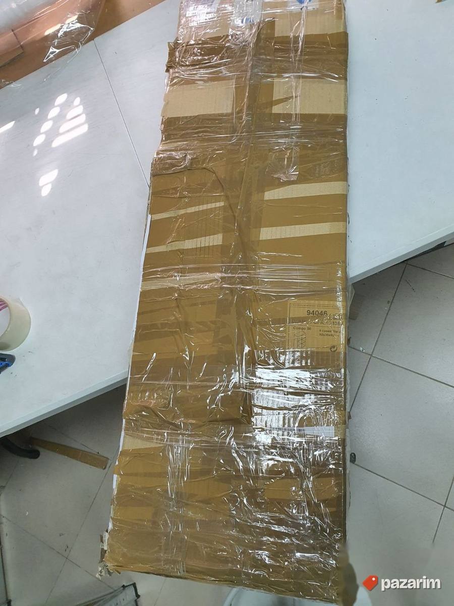 Ormaric sa 6 Polica Beli 61.5x29.5x91.5cm- Alsapan 3
