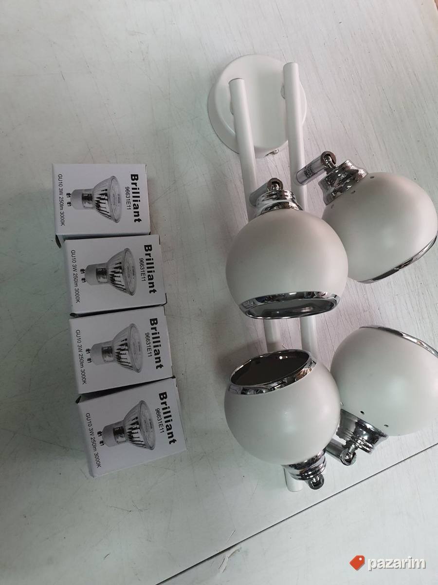 Led Luster (Beli) GU10 12 W - Brilliant 5