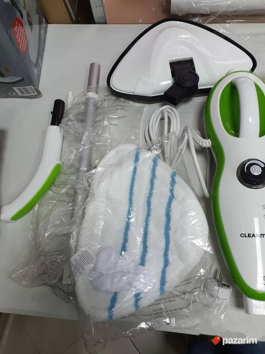 Rucni Parocistac 5u1 350ml-1500w ( Zeleno-Beli )- CLEANmaxx 2