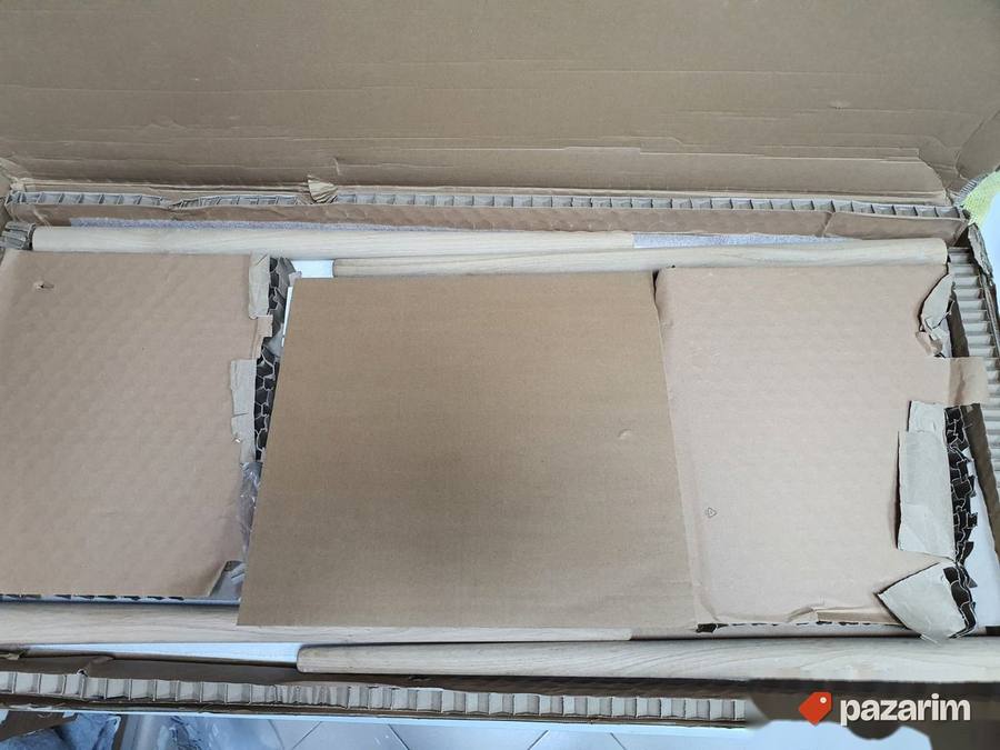 Radni Sto sa Fiokom 110x74x50cm Beli- MDF 4