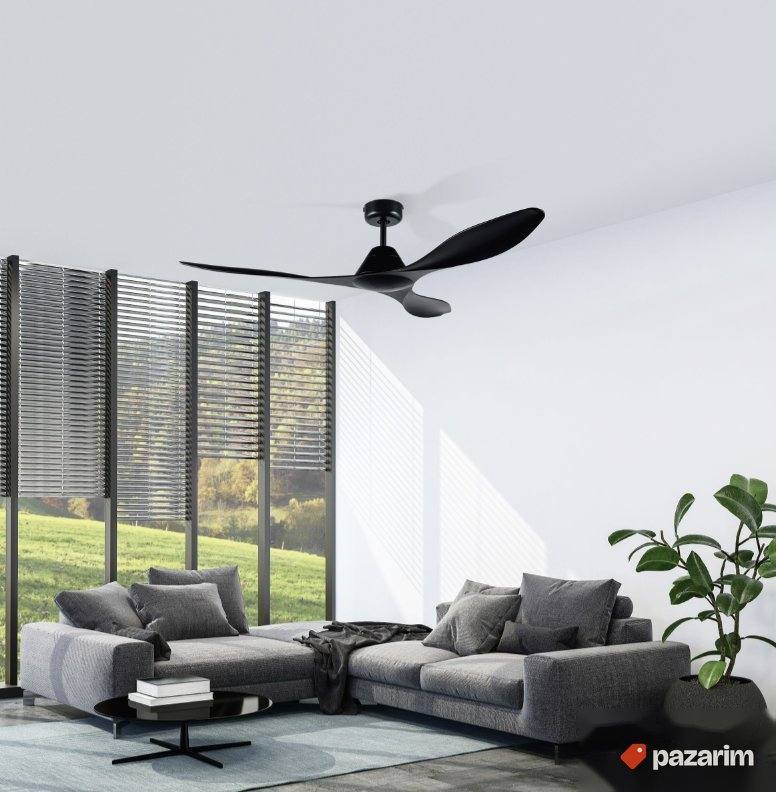 Plafonski Ventilator Sa Daljinskim 50Hz Crni - Eglo 8