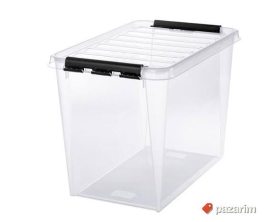 Plasticna Kutija za Odlaganje 61L providna - SMART #22