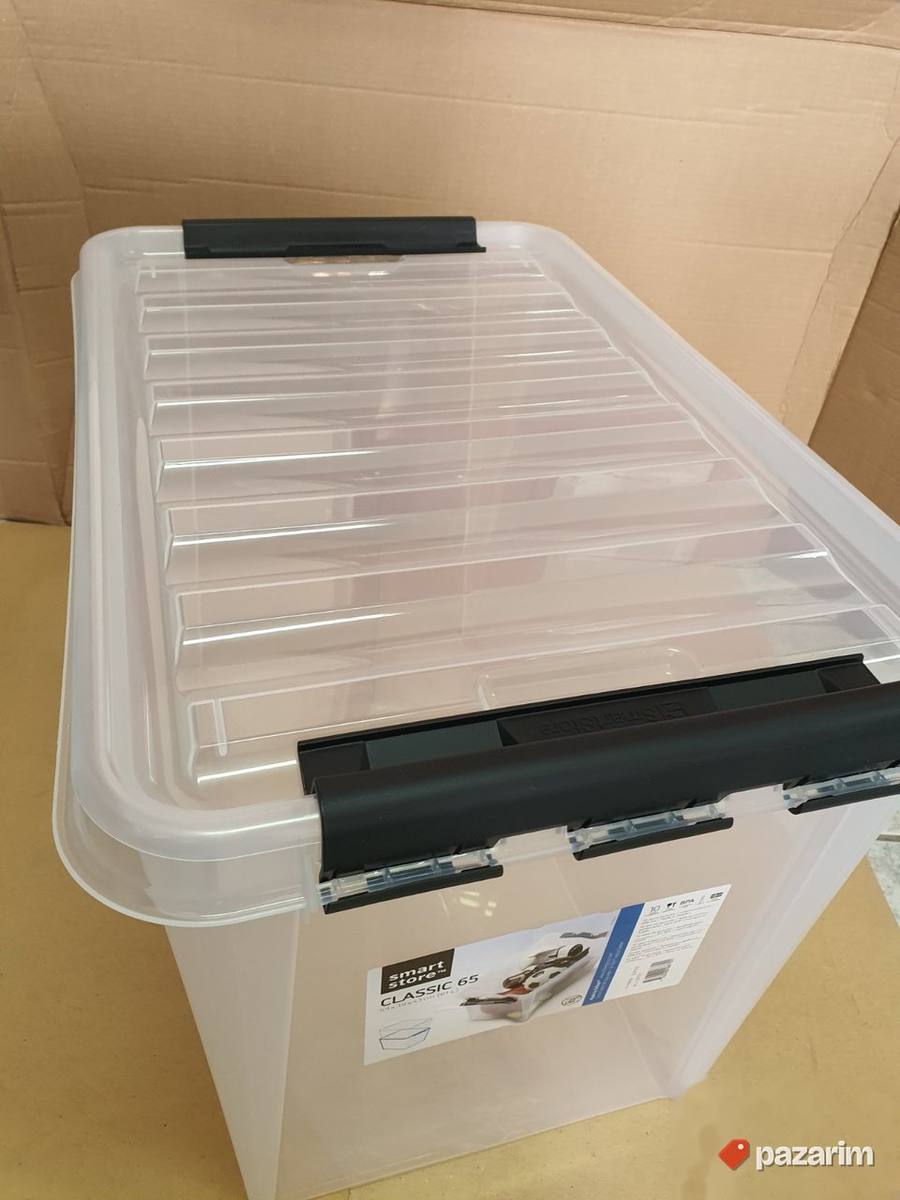 Plasticna Kutija za Odlaganje 61L providna - SMART #22 2