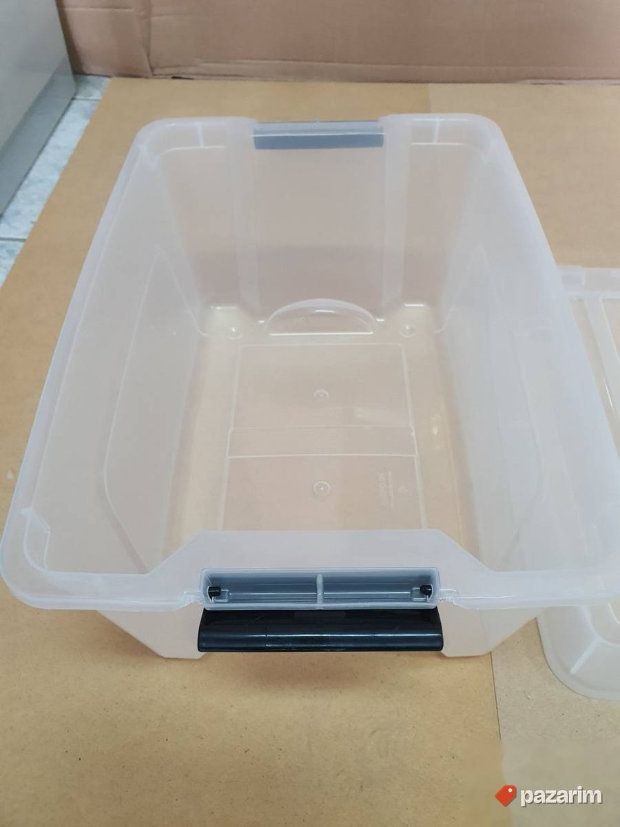 Plasticna Kutija sa Poklopcem 15L Providna - Iris #17 3