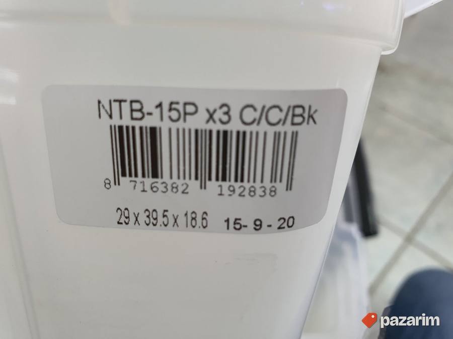 Plasticna Kutija sa Poklopcem 15L Providna - Iris #17 6