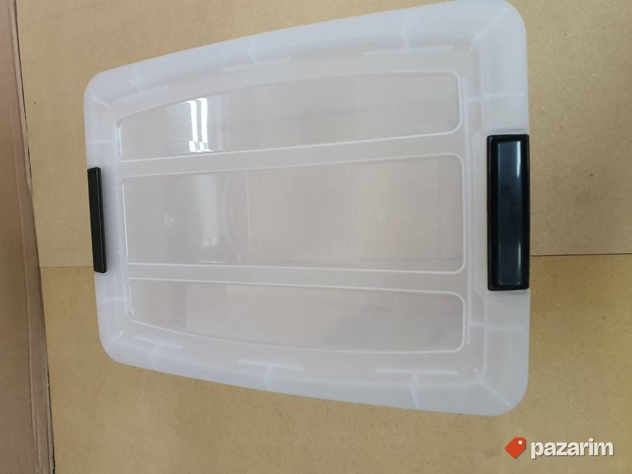 Plasticna Kutija sa Poklopcem 15L Providna - Iris #17 8