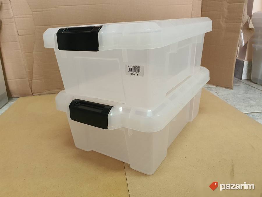 Set 2 Kutije za Odlaganje 12.5L + Poklopac - Iris #21 5