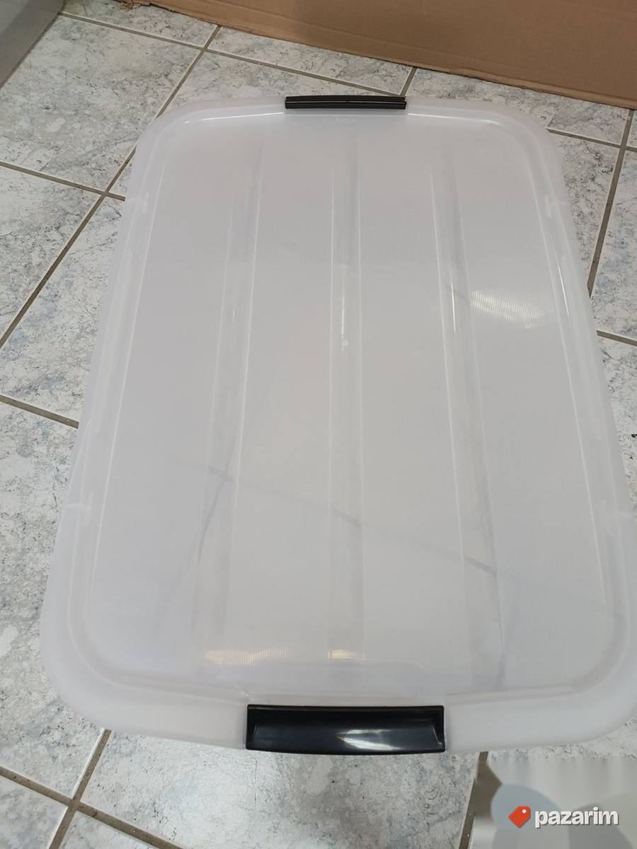 Plasticna Kutija za Odlaganje + Poklopac 30L - Iris #9 5