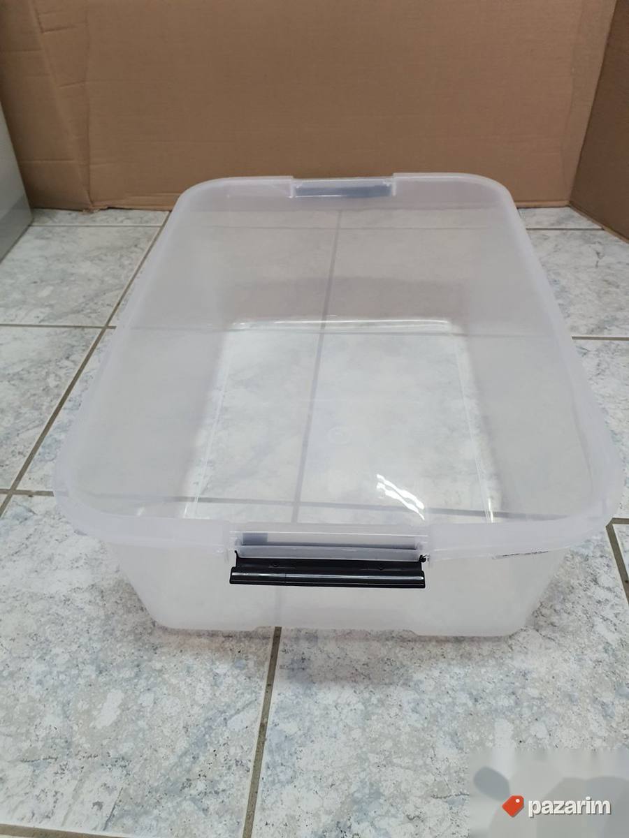 Plasticna Kutija za Odlaganje + Poklopac 30L - Iris #9 8