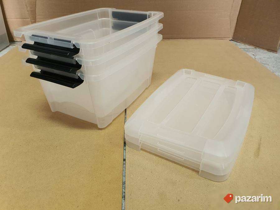 Plasticna Kutija 5L Providna na komad - Iris #18 3