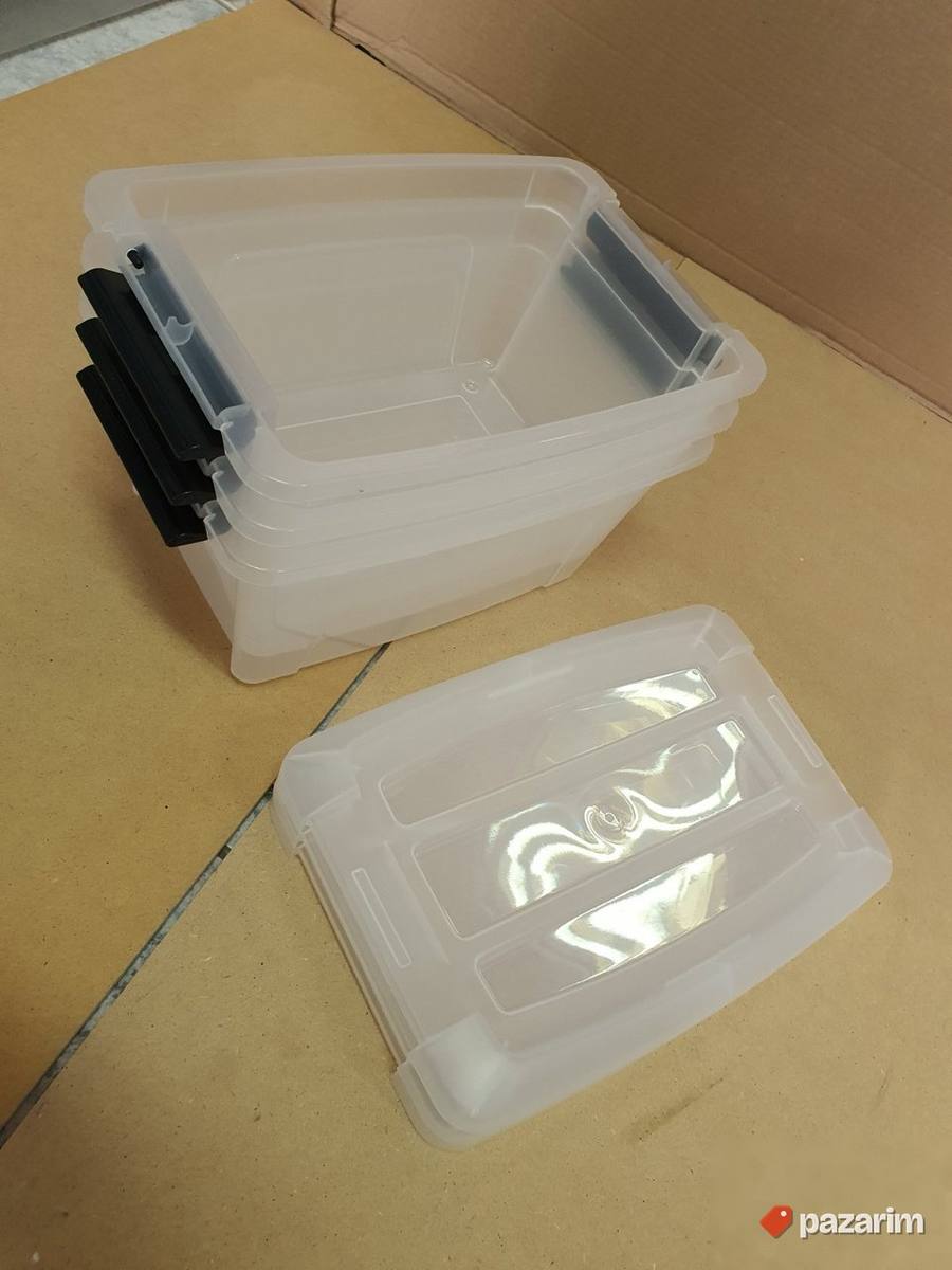 Plasticna Kutija 5L Providna na komad - Iris #18 5