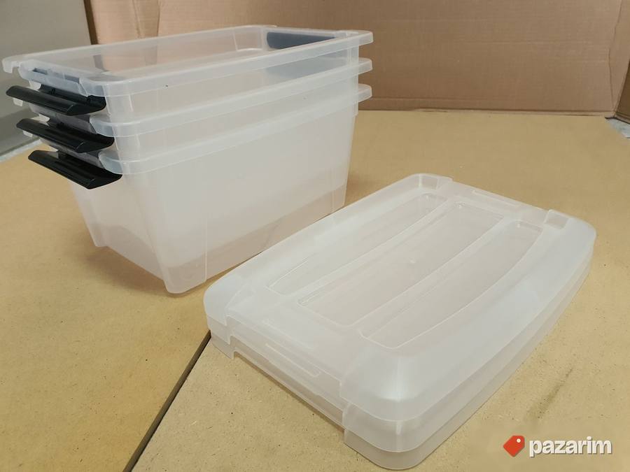 Plasticna Kutija 5L Providna na komad - Iris #18 6