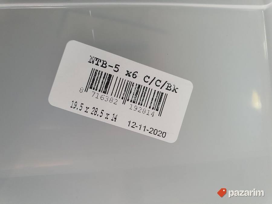 Plasticna Kutija 5L Providna na komad - Iris #18 8