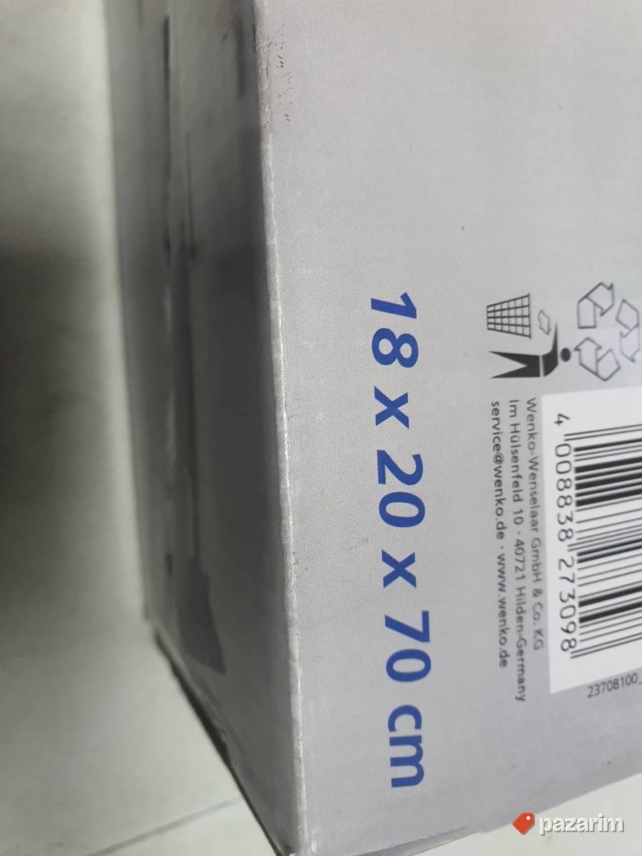3u1 Higijenski Set za Kupatilo Mat-Crna - Wenko 6