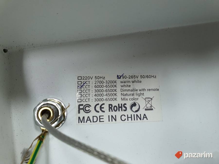 Led Luster 80W 4- Diode - Square 3