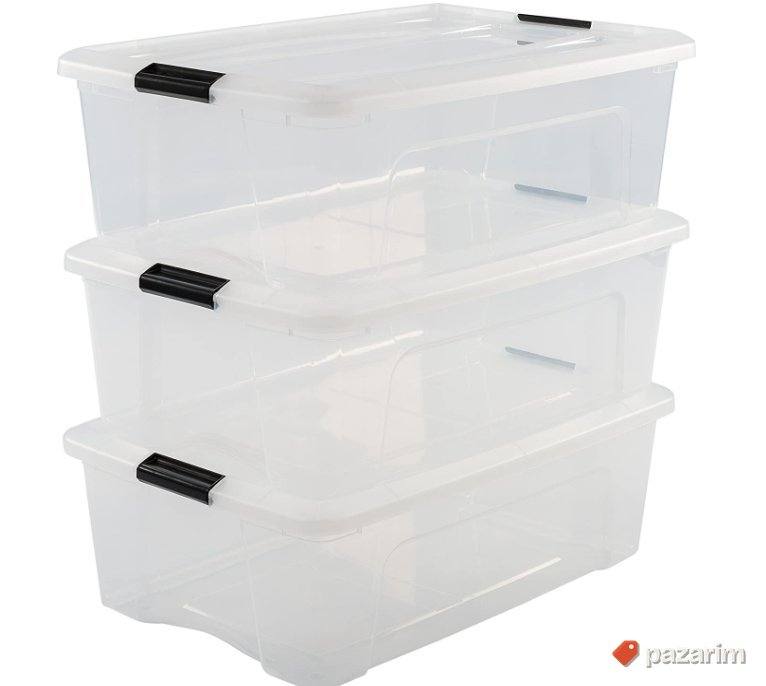 Plasticna Kutija 30L + Poklopac - Iris #4 1