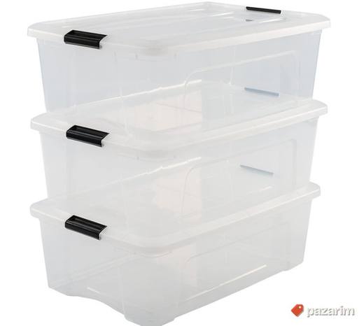 Plasticna Kutija 30L + Poklopac - Iris #4