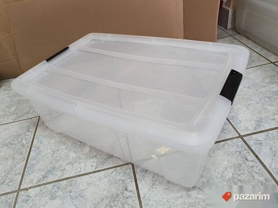 Plasticna Kutija 30L + Poklopac - Iris #4 5