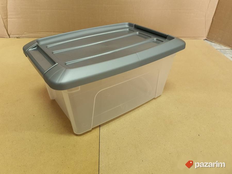 Set 3 Plasticne Kutije sa Poklopcem 5L - Iris #15 5